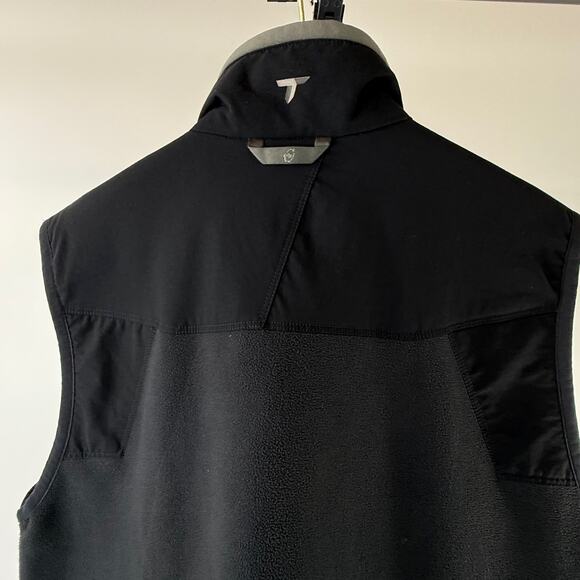 Columbia Mens M Titanium Interchange Full Zip Fleece Vest Black - Picture 3 of 8